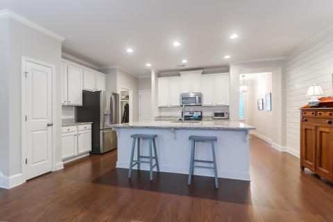 Kitchen with Bar Seating
