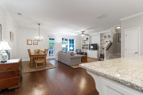 Dining open to Family Room
