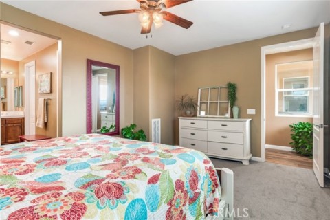 Ample Primary Bedroom Easily Accommodates King-Sized Furnishings