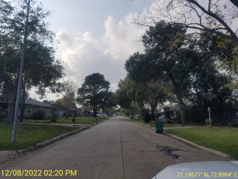 Angle view