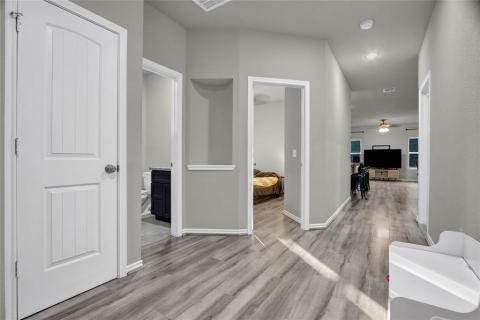 Kitchen features stainless steel appliances