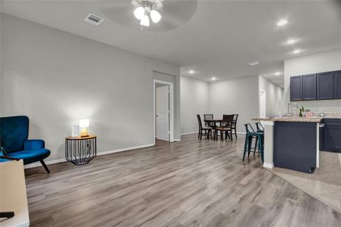 Roomy living room