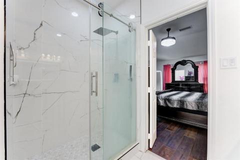 Primary bath separate shower