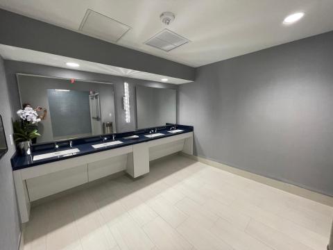 Clubhouse bathrooms