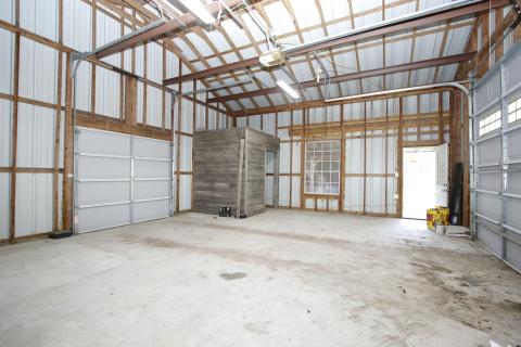 Another view of the inside of this barn. Also, includes washer and dryer hook-ups. Another view of the inside of this barn. Also, includes washer and dryer hook-ups.