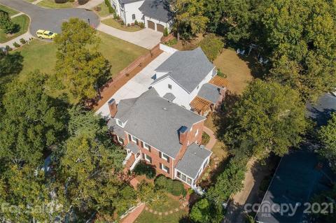 Main house and breezeway to carriage house and garage. Main house and breezeway to carriage house and garage.