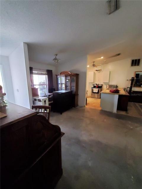 Separate dining area