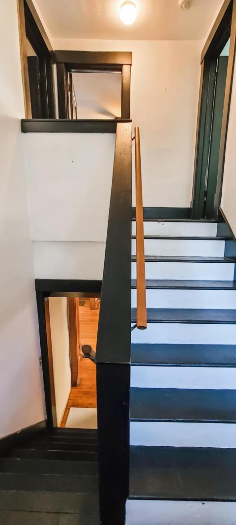 Split staircase...