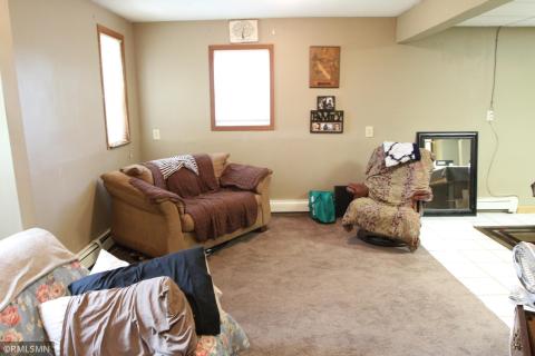 Lower level family room