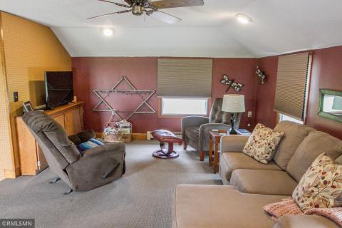 Upper level family room