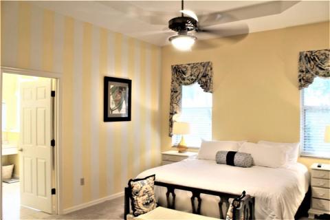 Master suite with bath