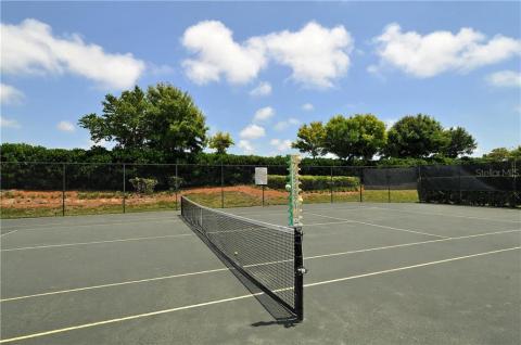 Har-tru tennis court