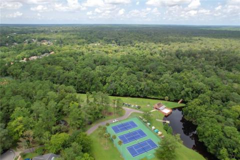 Overview of Riverbend Park - canal leads right into the Wekiwa River.