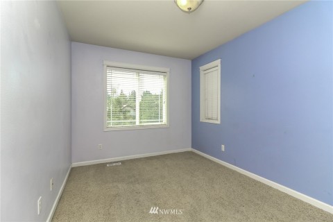 Bedroom #2 is nice sized with large closet.