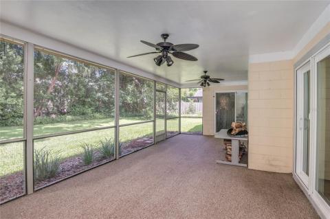 Spacious screen porch allows for lots of entertainment.