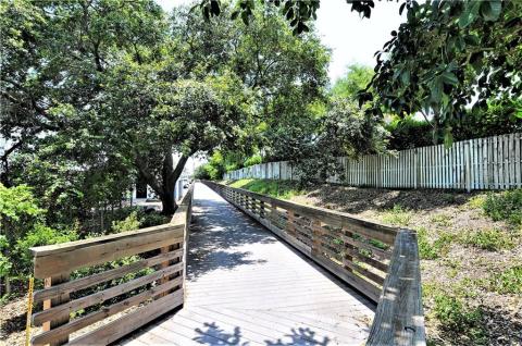 Walking and biking trail
