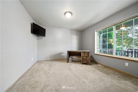 Bedroom 1 - was used as an office & exercise room. 