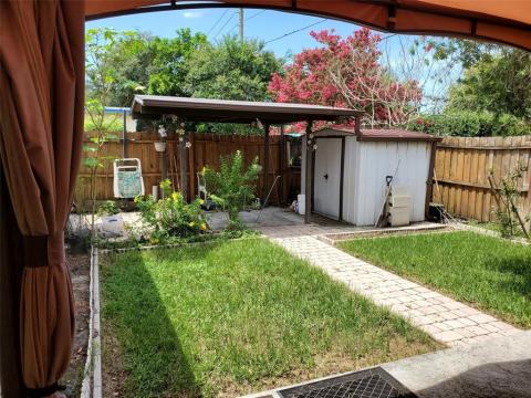 BBQ area