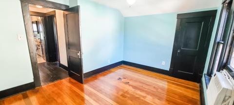 Upper level bedroom with dual closets...