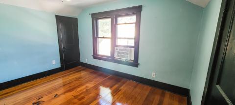 Upper level bedroom with dual closets...