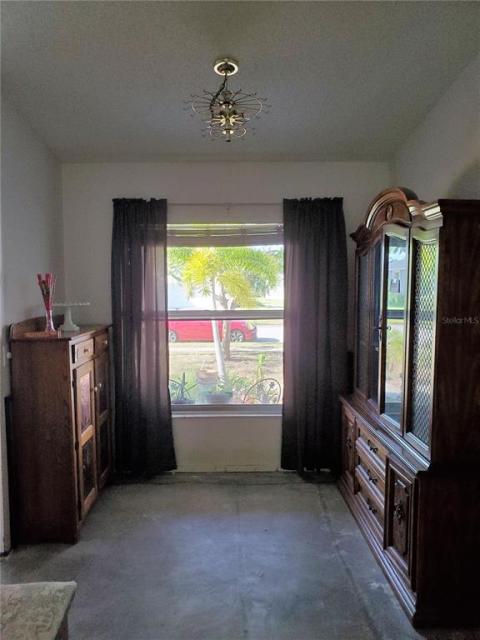 Separate dining area