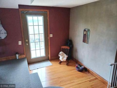 Foyer on south side of house 