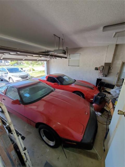 Spacious 2 car garage